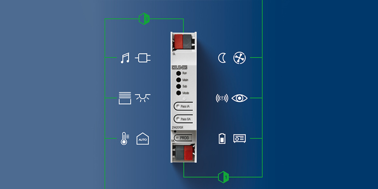 KNX Bereichs- und Linienkoppler bei Elektrotechnik Steigerwald e.K. in Schöllkrippen